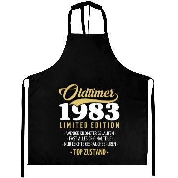 Discover 40th Birthday Vintage 1983 Aprons