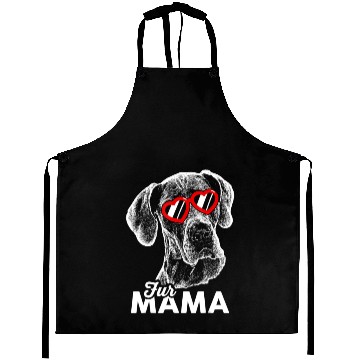 Discover Cute Great Dane Fur Mama Aprons