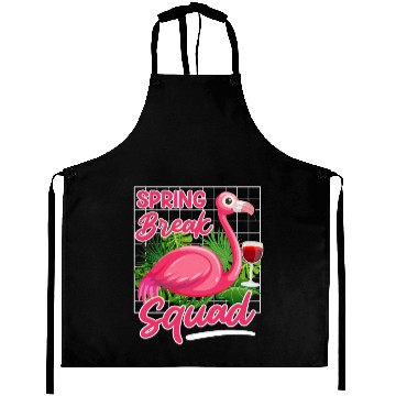 Discover Spring Break Squad Summer Vacation Spring Break Aprons
