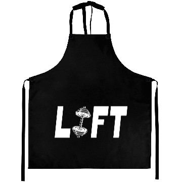 Discover Lift - Lifting Gym Quote Aprons