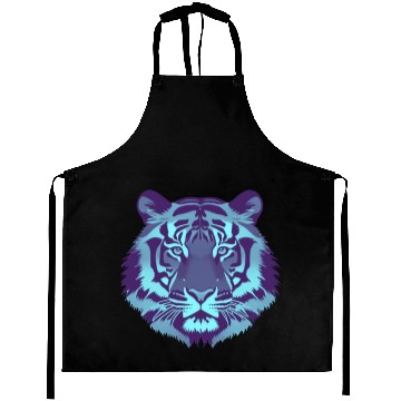Discover lion blue Aprons