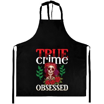Discover True Crime Murder Spy Crime Interest Gift Idea Aprons