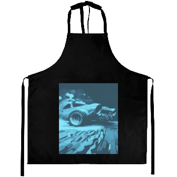 Discover Car Muscle Car Vintage Retro vintage Aprons