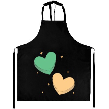 Discover Candy Hearts Aprons