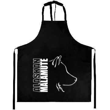 Discover Alaskan Malamute Profile dog mom Aprons