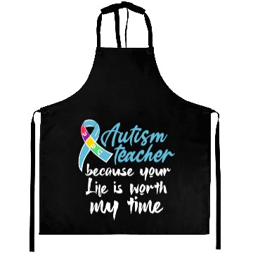 Discover Autism Teacher Aprons