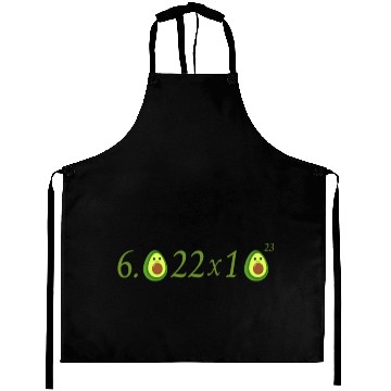 Discover Funny Avocado Avogadro' Number Aprons