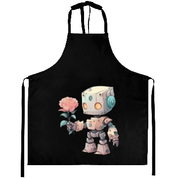 Discover Romantic Robot Gives Away Rose Aprons