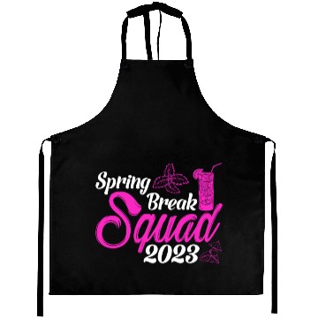 Discover Spring Break Squad 2023 Vacation Spring Break Aprons