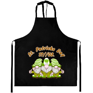 Discover Happy St. Patrick's Day Leprechauns Aprons