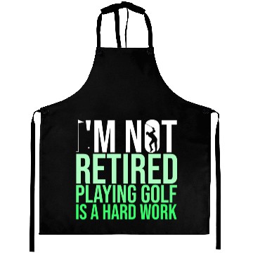 Discover Golf Retirement Gift Aprons