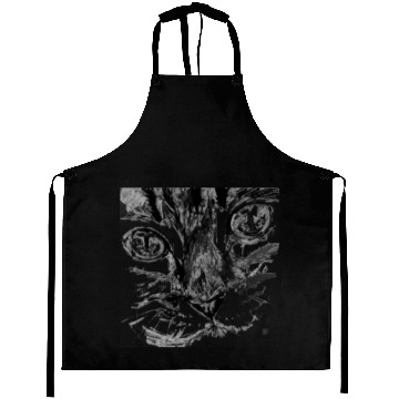 Discover cat face Aprons