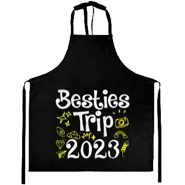 Discover Besties Trip 2023 Summer Vacation Spring Break Aprons