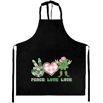 Discover Peace Love Luck Aprons