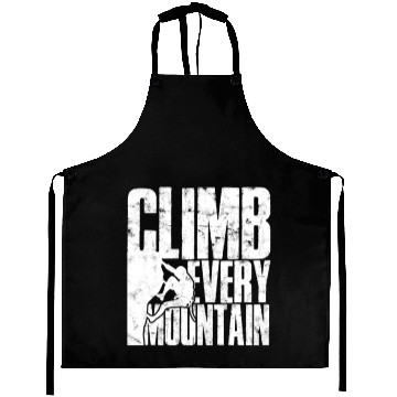 Discover Climb Every Mountain - Mountaineering Aprons