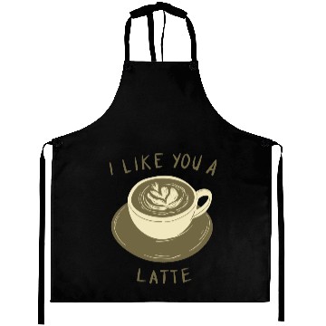 Discover I Like you a Latte Aprons