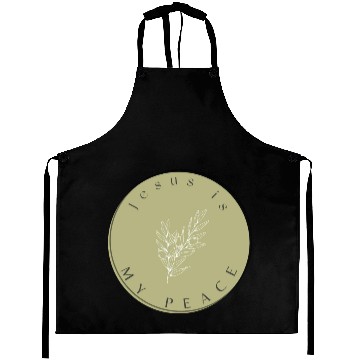 Discover Jesus is my Peace Aprons
