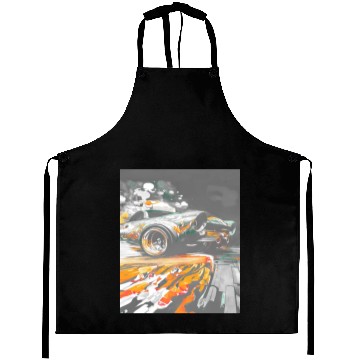 Discover Car Muscle Car Vintage Retro classic car Aprons
