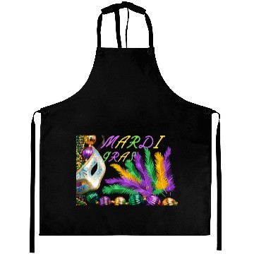 Discover Happy Mardi Gras 2023 Funny Mardi Gras Aprons
