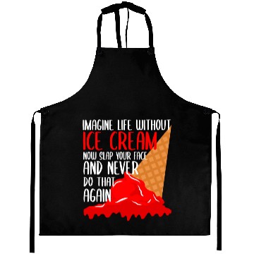 Discover Ice Cream Lover Aprons