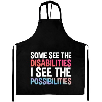 Discover I See Possabilities Special Education Teacher Aprons