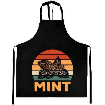 Discover Retro Mint Design Aprons