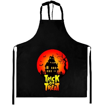 Discover Halloween Trick Or Treat Aprons