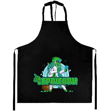 Discover Lepricorn St. Patrick's Day Unicorn Aprons