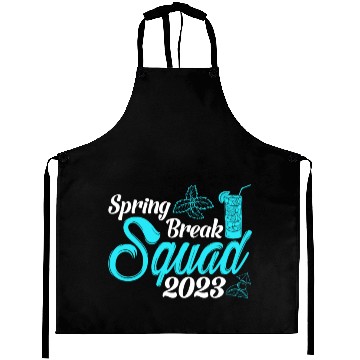 Discover Spring Break Squad 2023 Vacation Spring Break Aprons