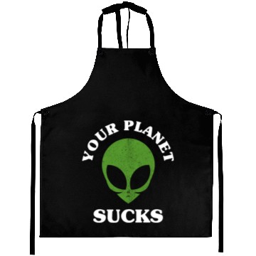 Discover Alien, Aliens, UFO, UAP, Space Unknown Flight Aprons