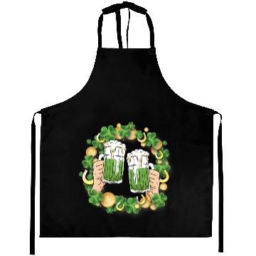 Discover St. Patrick's Day Irish Green Beer, Wine Cups Aprons