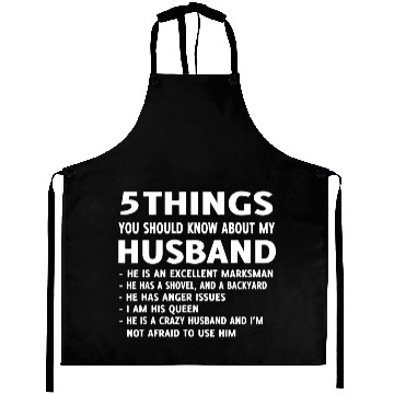 Discover 5 Things You should Know About My Husband Aprons