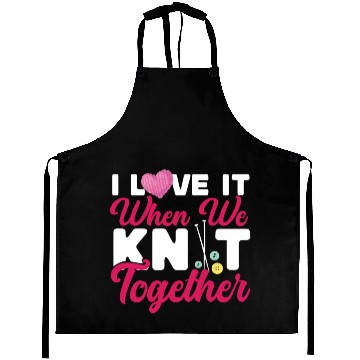 Discover Knitting Knitter Friends Besties Aprons