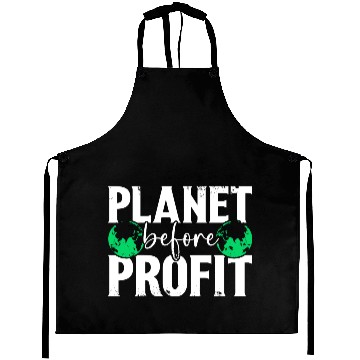 Discover Planet Before Profit Earth Day Planet Environment Aprons