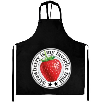 Discover Strawberry is my favorite fruit Aprons