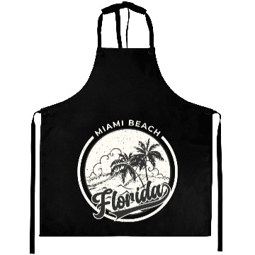 Discover vintage Miami beach, Summer beach Aprons