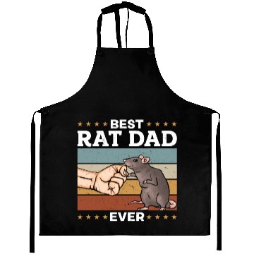 Discover Rat Dad Funny Animal Lover Aprons