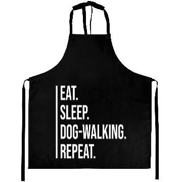 Discover Eat Sleep Dog-walking Repeat Aprons