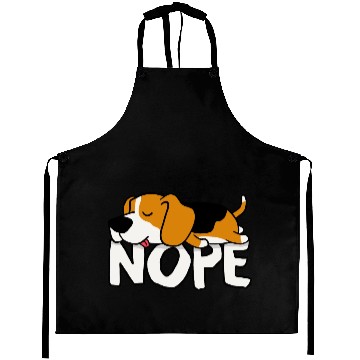 Discover Nope! Cute Beagle Aprons