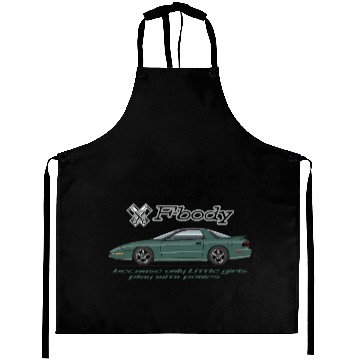Discover F body Dark Green Aprons