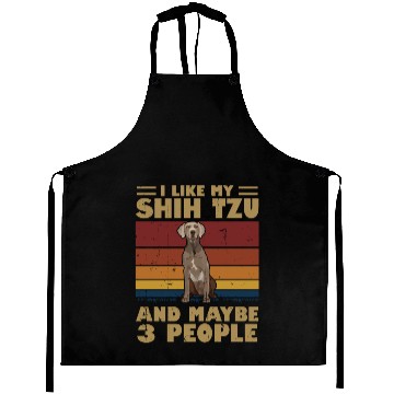 Discover I Like My Schnauzer And Maybe 3 People Aprons