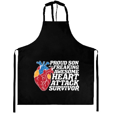Discover Heart Attack Survivor Son Aprons