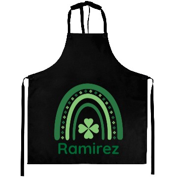 Discover Ramirez Clover Charm Boho Rainbow Aprons