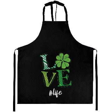Discover Love Life St. Patrick's Day Shenanigans Aprons