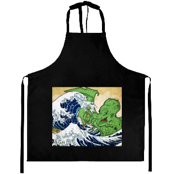 Discover The Great Wave off Octopus Aprons