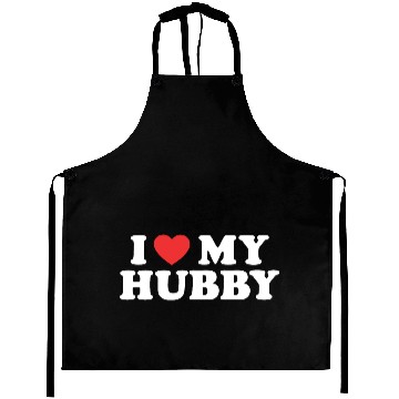 Discover I love my hubby Aprons