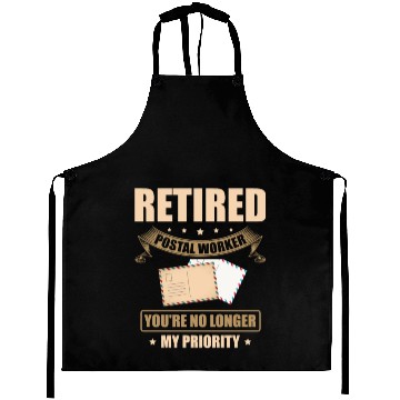 Discover Retired Postal Worker You're No Longer My Priority Aprons