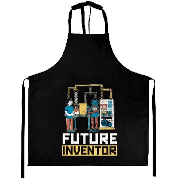 Discover Future Inventor AI Artificial Intelligence Robot Aprons