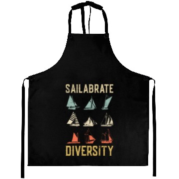 Discover Sailboat Pun Sailor Quote Funny Sailing Aprons