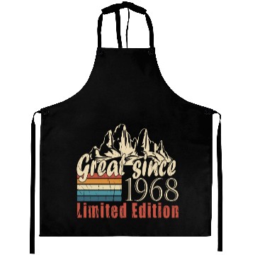 Discover Legends were born in 1968 vintage Aprons